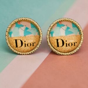 80s Palm Beach Style Earrings